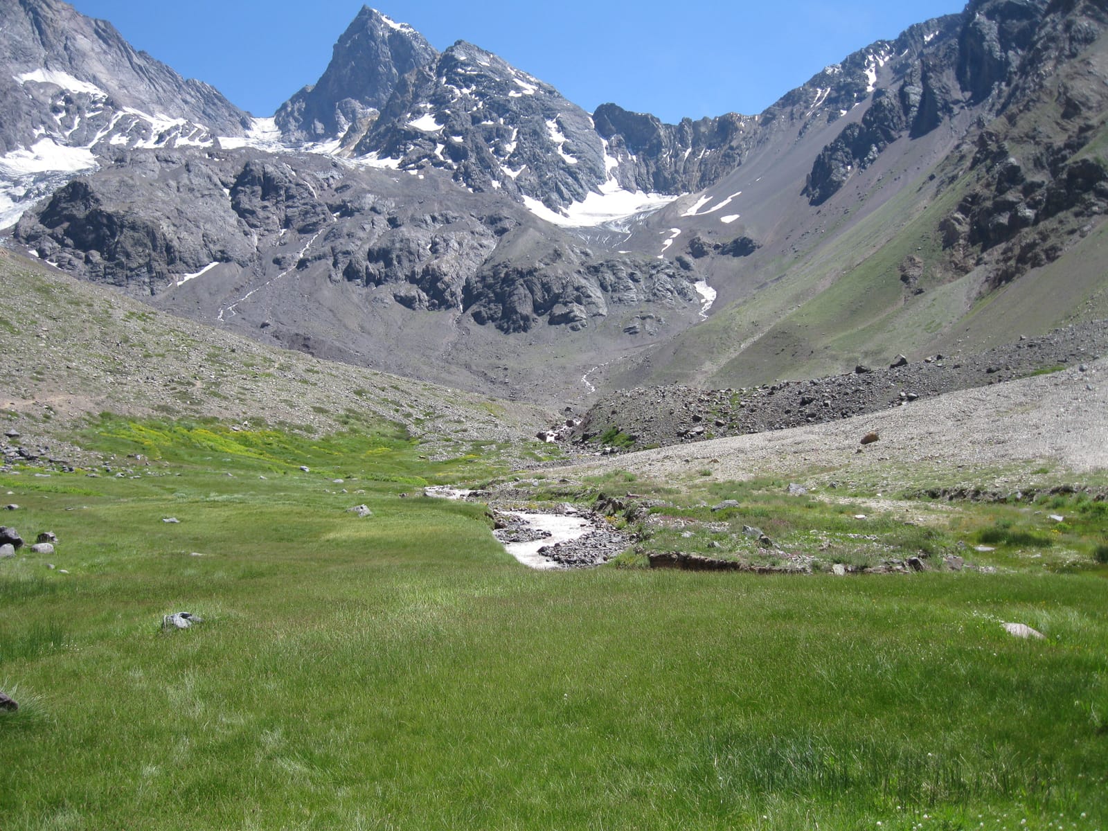El Morado: Laguna del Glaciar San Francisco (2/3)